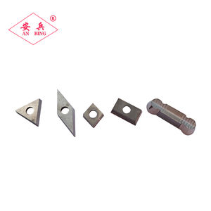 ABJX CNC High Gloss Aluminum Milling <strong>Cutter</strong> with Triangular Diamond Abrasive Blade - Product Image 3
