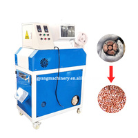 Machine de recyclage de câbles de ferraille Granulateur de fil Séparateur de plastique de cuivre Petite machine de granulateur de câble de cuivre