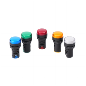 Indicador de luz de señal de lámpara Led IP55 de 22mm de plástico resistente al agua 220V 30000H - Product Image 2