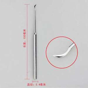 Aguja de Ganchillo de Acero Inoxidable Huayoufeng, 150 mm de Longitud, 5.4 mm de Diámetro, Aguja de Una Sola Punta, Suministros para Manualidades - Product Image 1