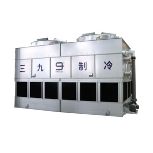Tour de refroidissement <span class=keywords><strong>à</strong></span> contre-courant carrée SANJIU certifiée ISO, type fermé en métal, four, mélangeur fermé en caoutchouc, <span class=keywords><strong>eau</strong></span> - Product Image 1