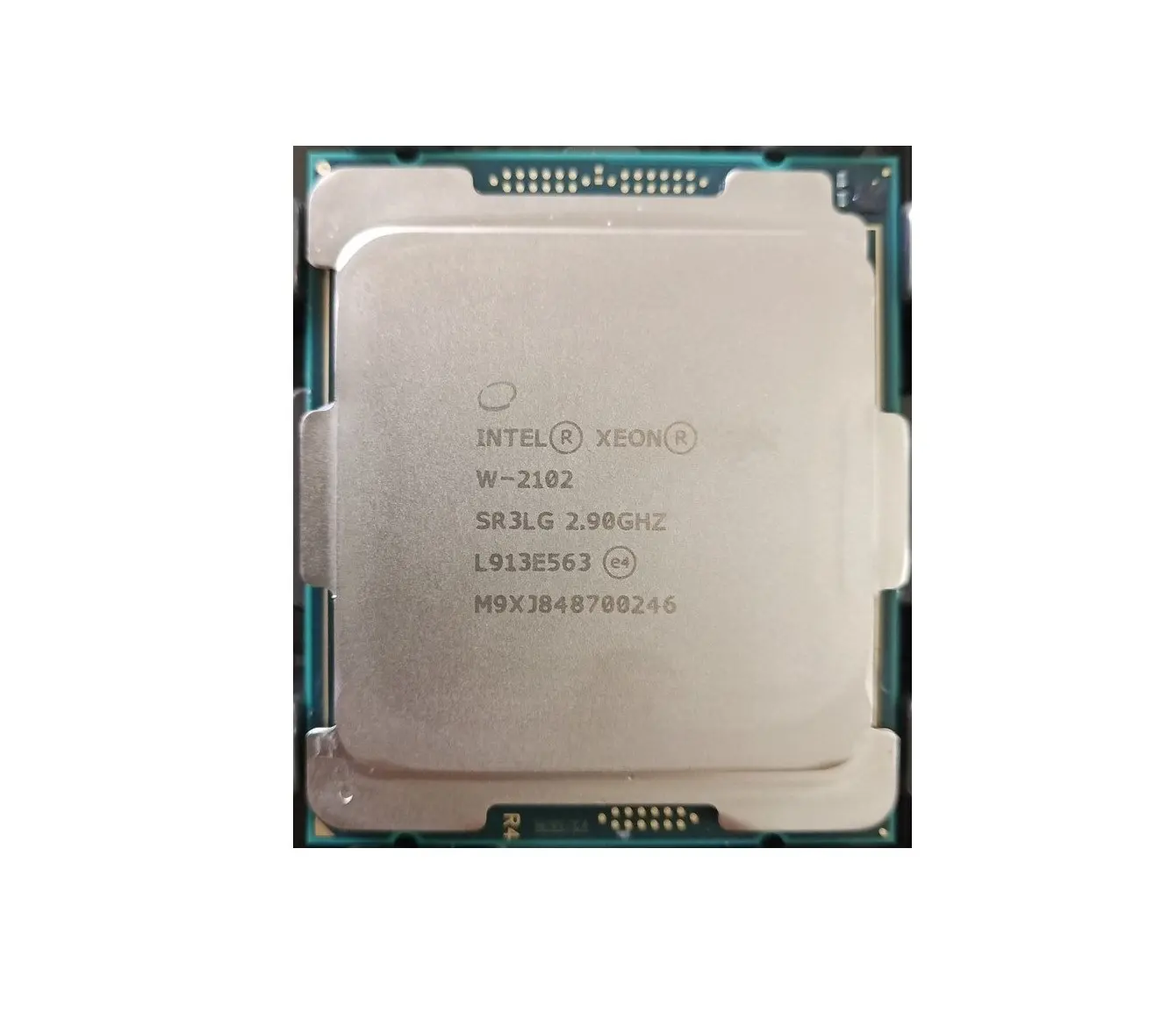 Sunucu Cpu Xeon W-2102 dört çekirdekli 2.9GHz işlemci soketi R4 LGA-2066 CD8067303532802 CPU işlemcileri