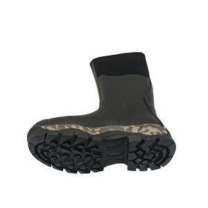 JDS Bottes <span class=keywords><strong>de</strong></span> <span class=keywords><strong>pluie</strong></span> à la mode imperméables en caoutchouc noir personnalisées pour hommes et femmes - Product Image 5