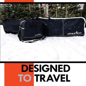 Échantillon gratuit : Sac de snowboard à roulettes personnalisable et imperméable pour le transport aérien – Sacs pour équipement de ski - Product Image 5