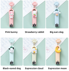 Para niños, accesorios <span class=keywords><strong>de</strong></span> herramientas <span class=keywords><strong>de</strong></span> uñas plegables para el hogar, cortaúñas, diseño bonito, dibujos animados, venta al por mayor, precio <span class=keywords><strong>de</strong></span> fábrica, cortaúñas 3D 2024 - Product Image 5
