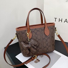 Bolsos de Diseño Rojo Marrón, Bolsos de Mano de Cuero PU de Alta Calidad, Bolsos de Mano de Marcas Famosas, Bolsos de Lujo <span class=keywords><strong>para</strong></span> <span class=keywords><strong>Mujer</strong></span> - Product Image 3