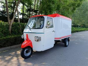 Camión de Comida Eléctrico Piaggio Ape a Precio de Fábrica, Logotipo Personalizado, Carrito de Bebidas Móvil de 3 Ruedas, Vehículo Profesional para Venta Ambulante - Product Image 6