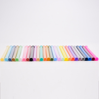 Vente en gros 26.5cm 10.43 pouces sans BPA individuel personnalisé PP paille à boire réutilisable Portable unique paille en plastique en vrac