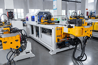 Dobladora de Tubos de Acero Inoxidable y Aleación de Aluminio CNC Totalmente Automática con Motor