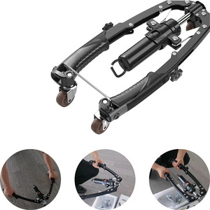 Agarrador de Mano Hidráulico Ajustable de Acero CHIFORY con Manivela para Ejercicios de Dedos, Entrenamiento de Fuerza Muscular de Hombro/Muñeca - Product Image 6