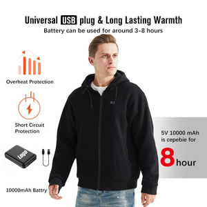 Tùy Chỉnh USB Thông Minh Điện Sưởi Ấm Mùa Đông Áo Cho Nam Giới Và Phụ Nữ Tráng Quá Trình Nước Nóng Pocket Pin Áo - Product Image 5