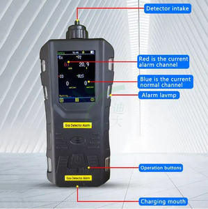 Detector de Gases Combustibles Portátil CE para O2, CO, CO2, H2, NO2, NH3, NO, CL2, Medidor KDZD400, Analizador de Gas Metano Láser K - Product Image 4