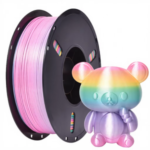 Filamento para Impresora 3D RAMBERY PLA Silk de Doble Color, 0.5-3mm de Diámetro, Degradado Multicolor Tipo Caramelo - Product Image 5