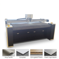 Máquina de Corte Automática CNC con Cuchilla Oscilante para Vinilo, Textil, PVC, Tela Recubierta, Tapicería, Industria del Mueble