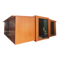 Rumah Kontainer Modular Ekspansiabel 20ft 40ft Berkualitas Tinggi, Terisolasi, Harga Pabrik