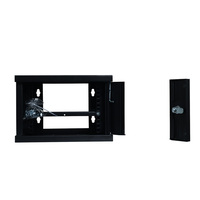 Mini-armoire réseau murale de 10 pouces pour la maison, le bureau, les petites entreprises, les systèmes de vidéosurveillance DVR, 4U, 6U, 9U, 12U, avec porte en verre