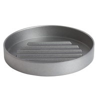 Presse à hamburger en alliage d'aluminium à poignée antidérapante commerciale