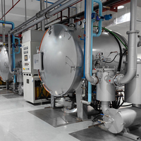 Horno de Sinterización de Carburo de Silicio con Tratamiento Térmico de Resistencia Cerámica Técnica Xirui, Bomba con Capacidad de 500 kg/h, 1600 ℃   Control por PLC