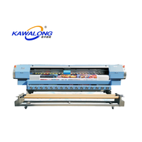 Vitesse rapide HS1000 1024I 10ft imprimante grand format pvc bannière bâche machine d'impression imprimante bâche
