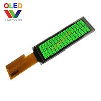Pantalla OLED Monocromática de 2.26'' (2.26 Pulgadas) 16x2 Caracteres, Tipo 33 Pines, UG-1602ASWCG01, Interfaz Paralela, SPI, I2C, Más Vendida
