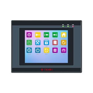 หน้าจอสัมผัส PLC <span class=keywords><strong>HMI</strong></span> ขนาด 3.8 นิ้ว รุ่น FX1S-17MR พร้อมอินพุต 10 ช่อง เอาท์พุต 7 ช่อง ตัวนับความเร็วสูง 2 ตัว และแกน 2 แกน สำหรับตัวควบคุมเครื่องจักรบรรจุภัณฑ์ - Product Image 1