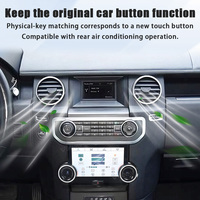 Panneau de climatisation de voiture de 10,4 pouces compatible avec Land Rover Discovery 4 LR4 2009-2021, unité de contrôle de la température automatique du climatiseur LCD