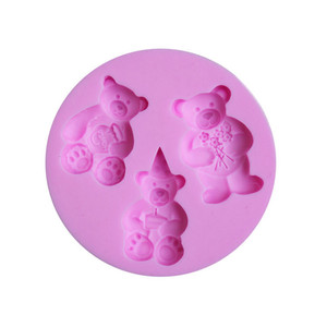 Moules En Silicone 6 Personnages Dessin Animé - Pour Gâteaux, Chocolats, Glaçage - Allant Du Congélateur Au Four