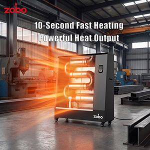 Zobo China Factory Custom Stainless Steel Used Indoor Outdoor Portable <b>Office</b> Home Infrared Kerosene Heater Kf-11 Kerosene - Product Image 1