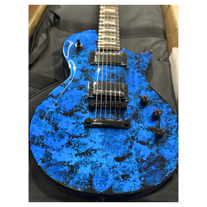 Guitarra Eléctrica Jelo de 39 Pulgadas, 6 Cuerdas Tipo <span class=keywords><strong>ESP</strong></span> LP, Mástil de Caoba, Diapasón de Ébano, 22 Trastes, Rendimiento Profesional Barnizada - Product Image 6