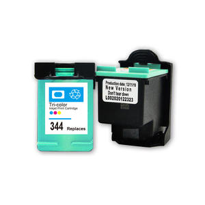 Hicor Tintenpatrone Compatible Re-manufacturado <span class=keywords><strong>HP</strong></span> 339/344 Cartucho basado en tinte de alto rendimiento Nuevo Chip inteligente Negro Tri-Color - Product Image 2