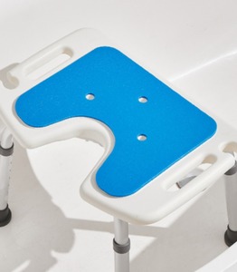 Wall Mounted 20.1" X 13.2" Folding Teak <b>Shower</b> Seat Unfolded Space Saving Seniors Pregnant Home Bathroom Safety Equipment AL1248 - Product Image 3