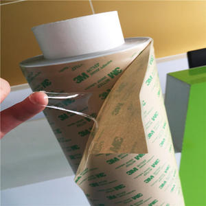 12 Zoll x 60 Yard Rolle Transparentes 467mp Klebeband 0,05mm 200MP Doppelseitiges Klebeband für Hitzebeständiges Band - Product Image 3