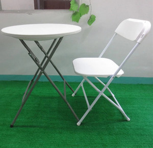 Multi-funzione di tabella moderna rotondo bianco mini di <span class=keywords><strong>plastica</strong></span> pieghevole tavolo da caffè - Product Image 3