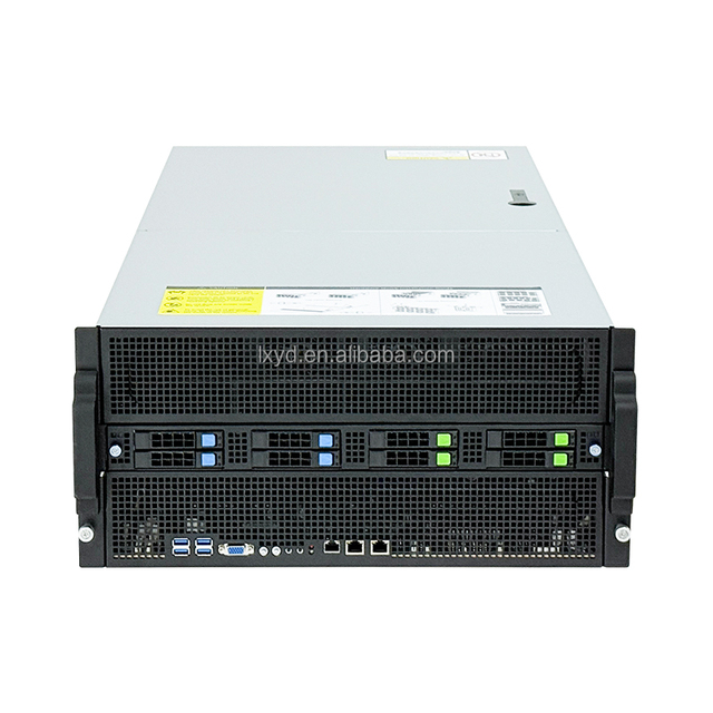 ASRock 5U850 Gen5 8-GPU RTX5090 AI Artificial Rack Server High Performance Deep Learning Training Workstation for Data Center