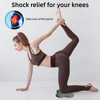 Coussin de protection antidérapant écologique pour genoux, poignets et coudes, idéal pour l'exercice à domicile, la gym, le Pilates et les entraînements sportifs