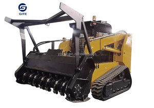 Broyeur à fléaux pour mini-chargeuse, attache pour mini-excavatrice et tondeuse à gazon avec moteur GITE GM60, matériel de construction - Product Image 6
