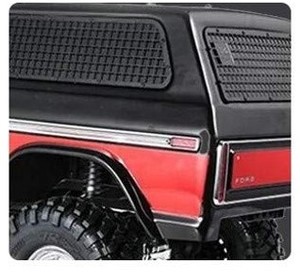 1/10 82046-4 radiocommande RC voiture tout-terrain chenille avec filet de protection en métal noir pour fenêtre latérale et arrière utilisation intérieur-extérieur - Product Image 4
