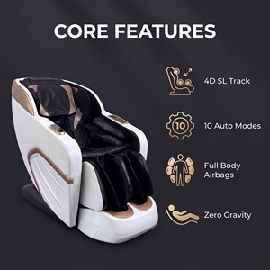 Silla de Masaje DWJ-Z50 2026 de Lujo para Oficina, Eléctrica, Robotizada, <span class=keywords><strong>Shiatsu</strong></span>, Tailandesa, Gravedad Cero, Cuerpo Completo, 3D, 4D, SL, con Calefacción y Rodillos, IA - Product Image 3