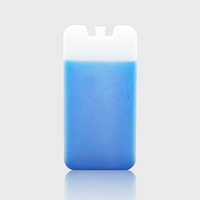 Série complète de blocs de glace réutilisables, durables et non toxiques - 150-3300G, multi-tailles, étanches, en PEHD bleu, pour la chaîne du froid (aliments et vin)