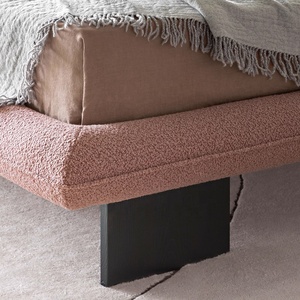 Cama Matrimonial <span class=keywords><strong>de</strong></span> Lujo Nórdica Moderna Zayshine, <span class=keywords><strong>de</strong></span> Terciopelo, 1.8 Metros, Tamaño Grande, Modular, para Apartamento, Hotel, Villa, Cama Doble Suave - Product Image 5