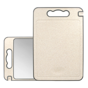 Planche à découper multifonctionnelle double face en acier inoxydable et plastique, écologique, rectangulaire - Product Image 1