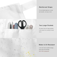 Tablier Réglable Réutilisable Écologique Durable Imperméable pour Chef, Nettoyage, Manipulation du Poisson, Jardinage, Boucherie, Toilettage Canin avec Logo Personnalisé