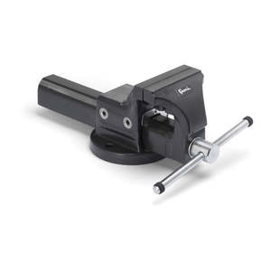 F22FABL11700039 banco industriale in acciaio morsa 135mm apertura a ganascia 170mm Base girevole supporto OEM personalizzabile - Product Image 1