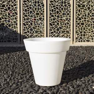 Große <span class=keywords><strong>Outdoor</strong></span>-Baumpflanzbank aus Langlebigem Fiberglas, Umweltfreundlich, Leichtgewichtig, mit Drainageloch, Lackierte Oberfläche, für Zuhause, Gärtnerei, Einkaufen - Product Image 5