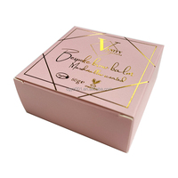 Boîte d'emballage cosmétique biodégradable personnalisée HF-068, boîte cadeau pour soins de la peau, boîtes cosmétiques avec dorure à chaud