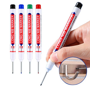 Pennarello <span class=keywords><strong>per</strong></span> Fori Profondi Multicolore Nuovo all'Ingrosso, Penna <span class=keywords><strong>per</strong></span> Falegnameria, Marcatore <span class=keywords><strong>per</strong></span> Fori Profondi <span class=keywords><strong>per</strong></span> <span class=keywords><strong>Piastrelle</strong></span> - Product Image 1