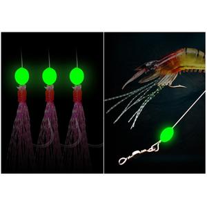 Dn 1000 Stks/zak Gloeien <span class=keywords><strong>In</strong></span> De Donkere Zachte Kralen Vissen Lichtgevende Kralen Plastic Stop Ovaal Gloeiende Harde Vissenkralen - Product Image 6