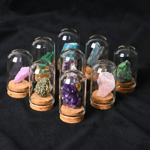 도매 천연 크리스탈 원석 광물 표본 석영 보석 영적 치유를위한 크리스탈 소원 병 - Product Image 6