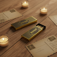 Allumettes personnalisées sur mesure, allumettes publicitaires en bois, allumettes de sécurité pour bougies