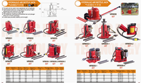 Cric de voiture en acier pneumatique robuste Cric de bouteille d'air hydraulique avec une capacité de 3T à 50T